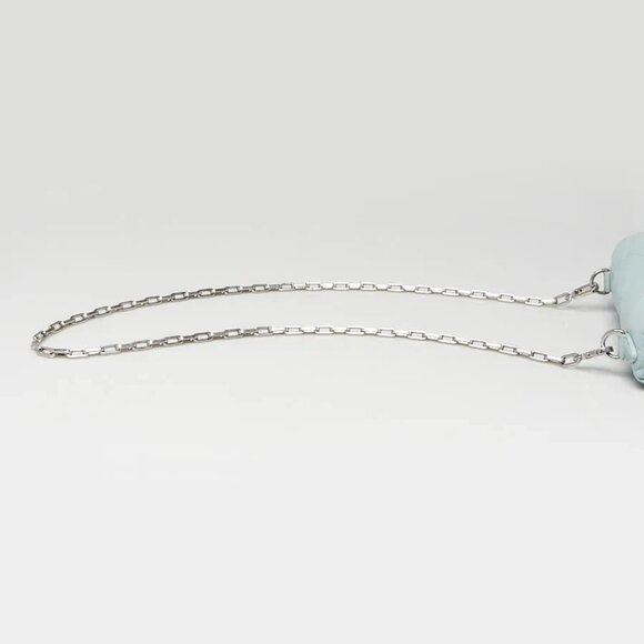 Mulberry Acrylic Green Quilted Leather Little Softie Crossbody Bag - Picture 7 of 10